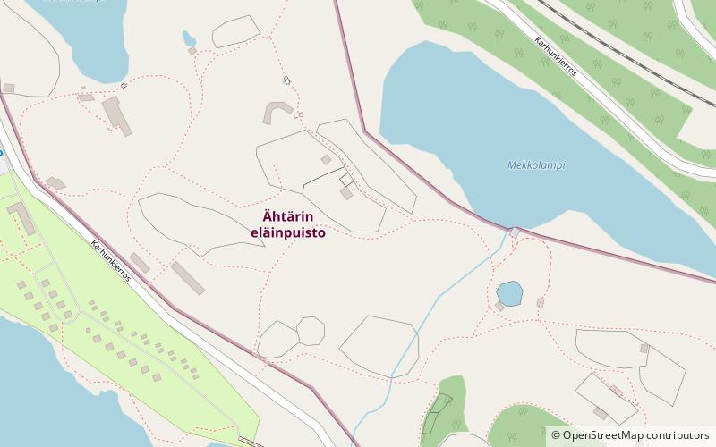 Ähtäri Zoo location map