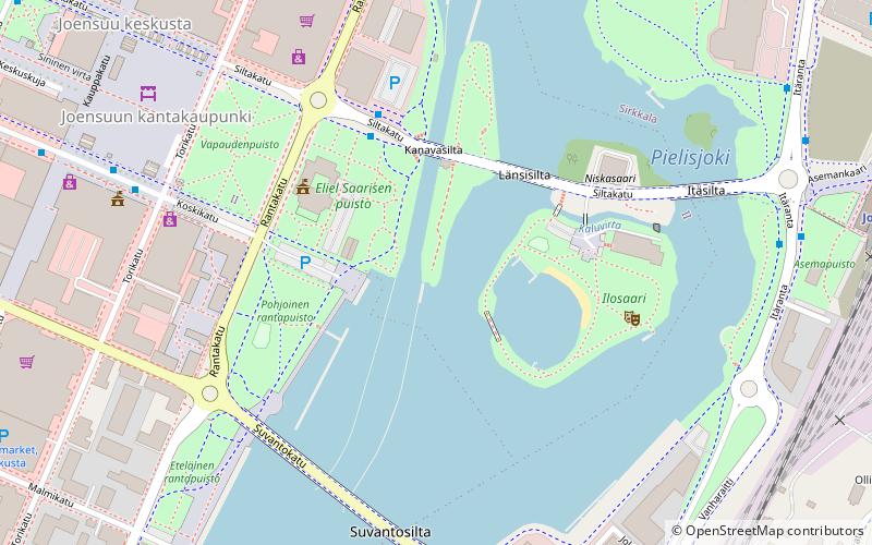 Pielisjoki Castle location map