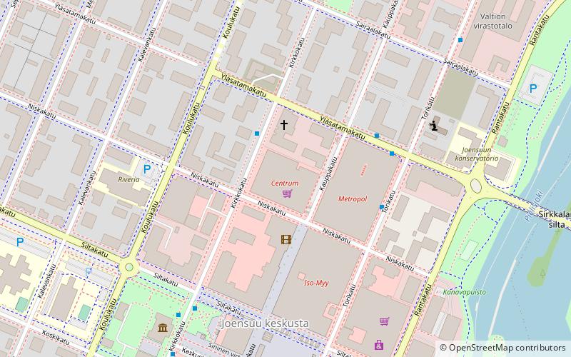 Centrum location map