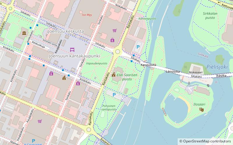 Mairie de Joensuu location map