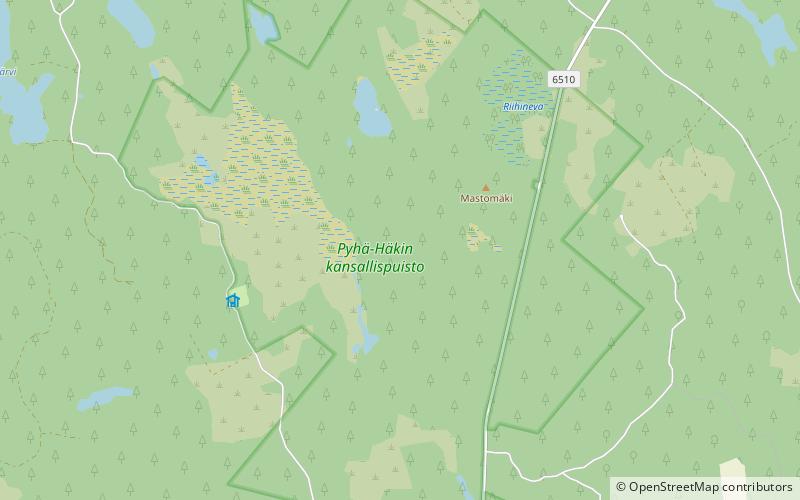 Pyhä-Häkki National Park location map