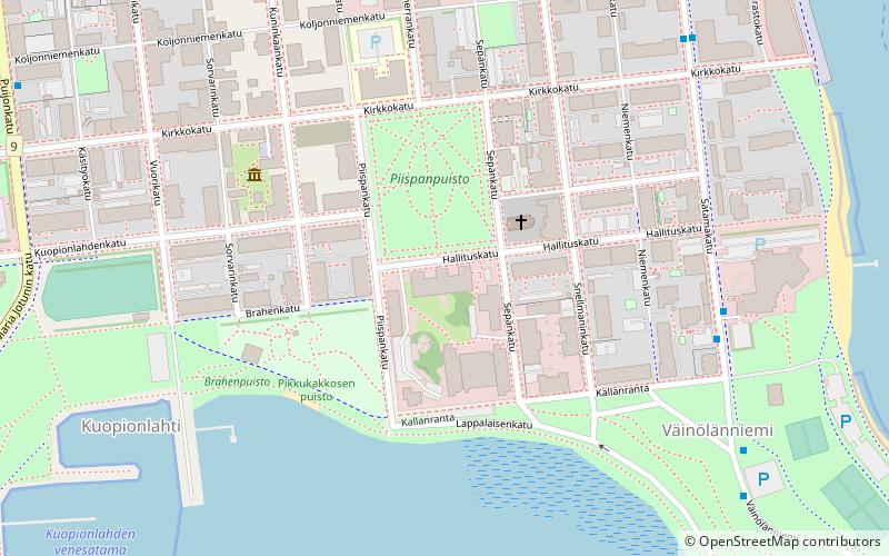 Kuopio Governor Palace location map