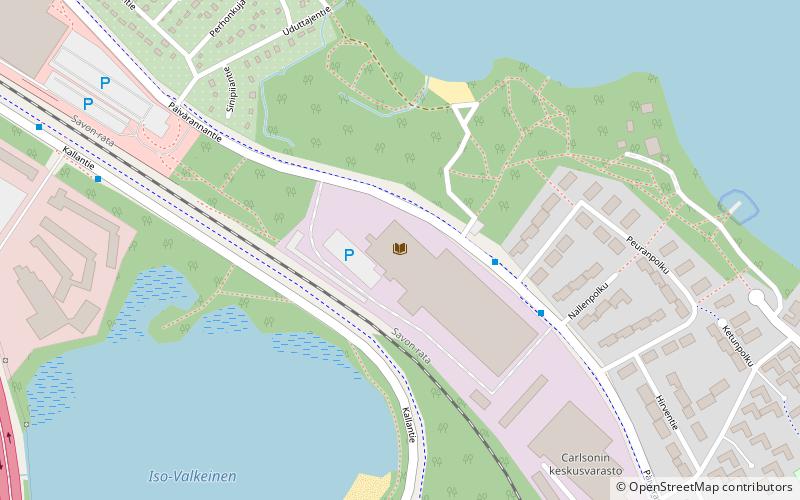 national repository library kuopio location map