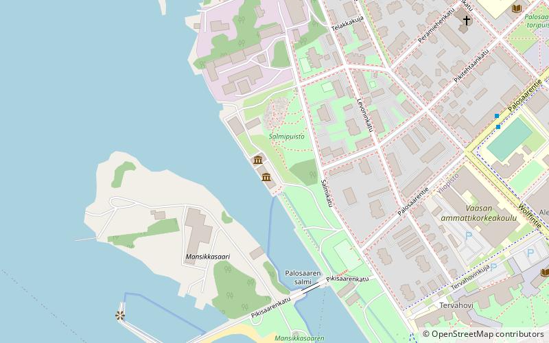 vaasa maritime museum location map
