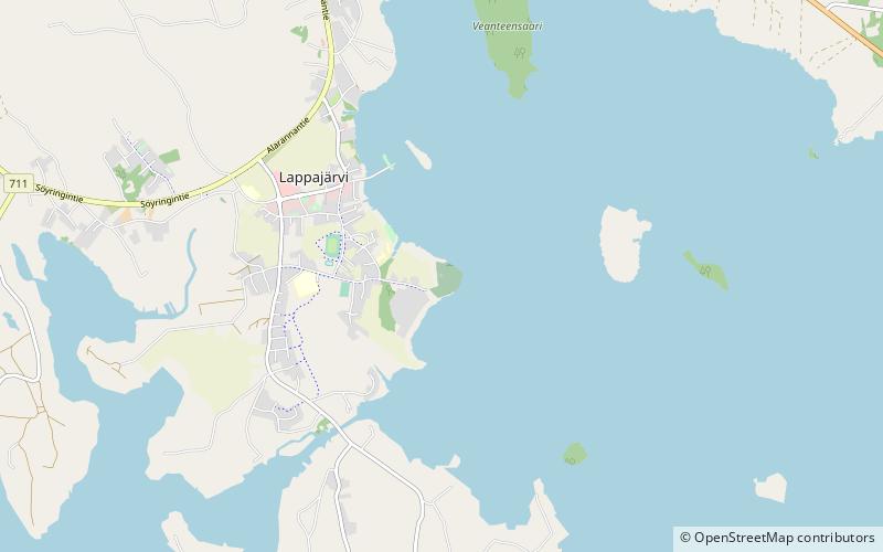 Lappajärvi Church location map