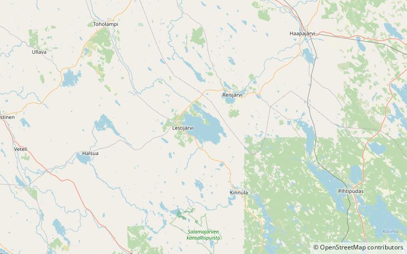 Lestijärvi location map