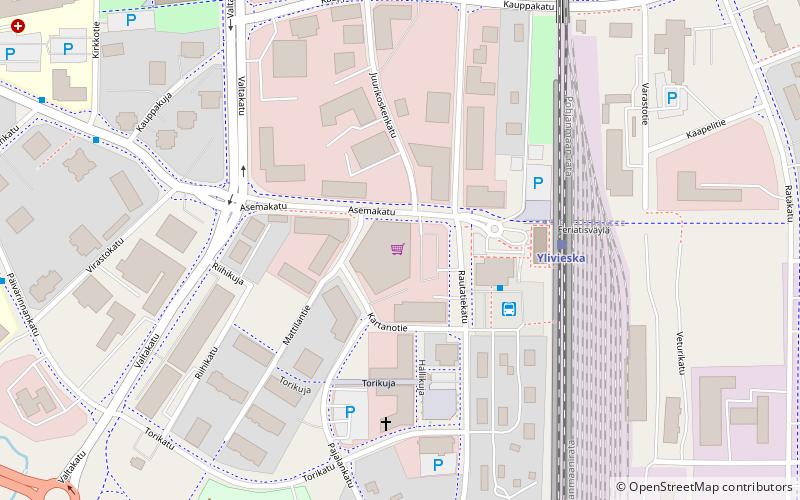Ylivieska location map