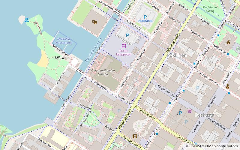 Oulu Market Hall location map