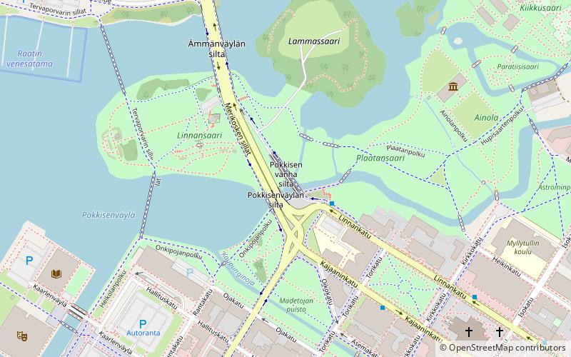pokkisen vanha silta oulu location map