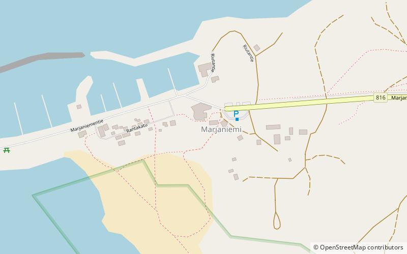 Marjaniemi Lighthouse location map