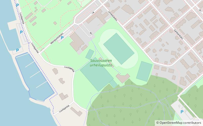 Sauvosaaren Urheilupuisto location map