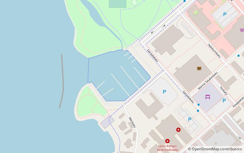 hahtisaaren venesatama kemi location map