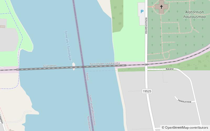 Torne River Railway Bridge location map