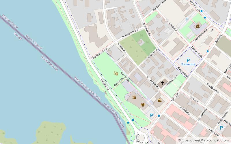 Tornion kesäteatteri location map