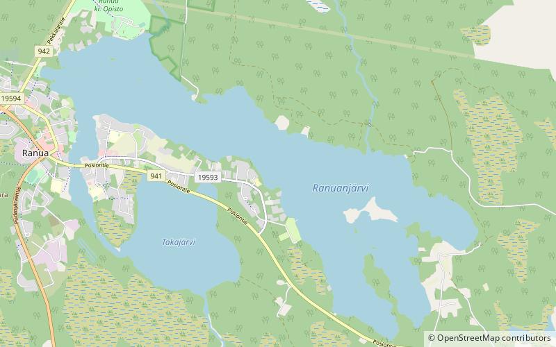Ranuanjärvi location map