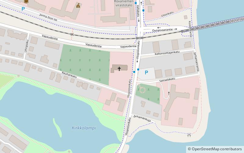 Rovaniemi Church location map