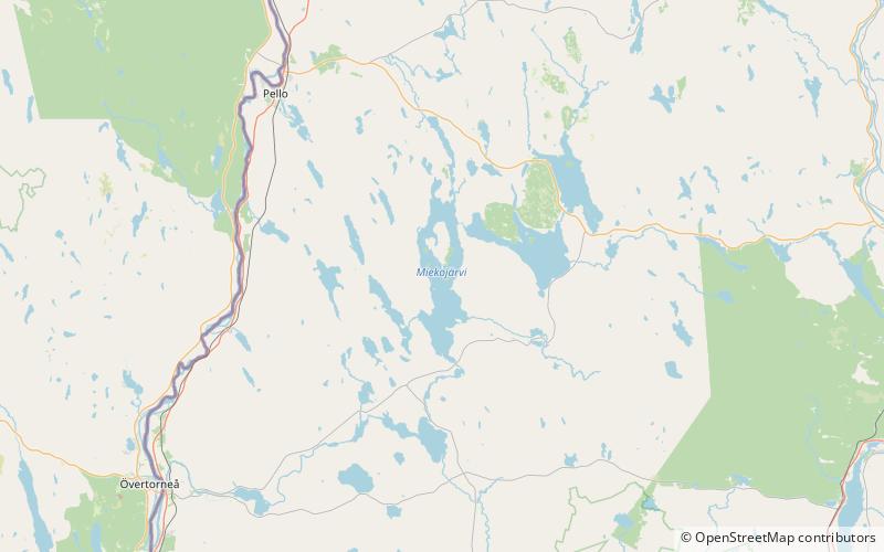 Miekojärvi location map