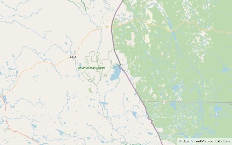 Onkamojärvi location map