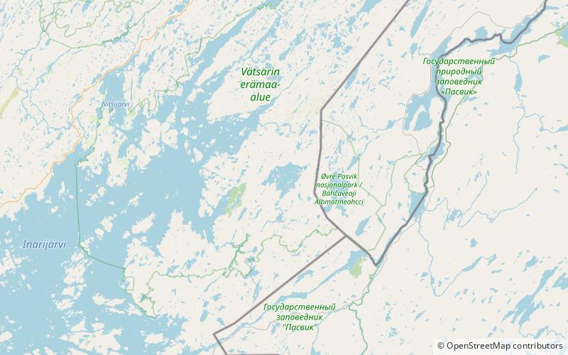 nammijarvi vatsari wilderness area location map