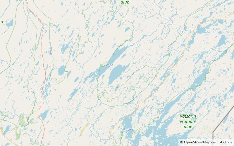 pautujarvi kaldoaivi wilderness area location map