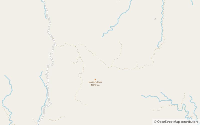 Mount Nasorolevu location map
