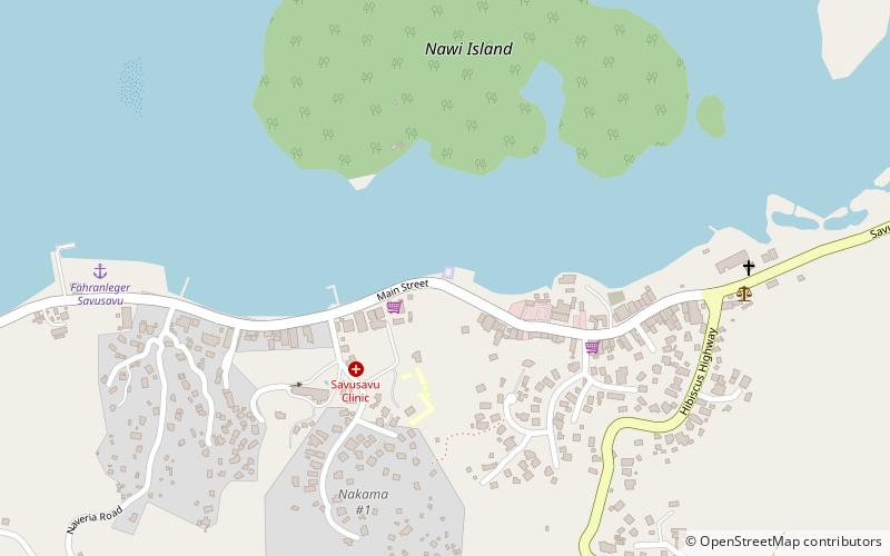 copra shed savusavu location map