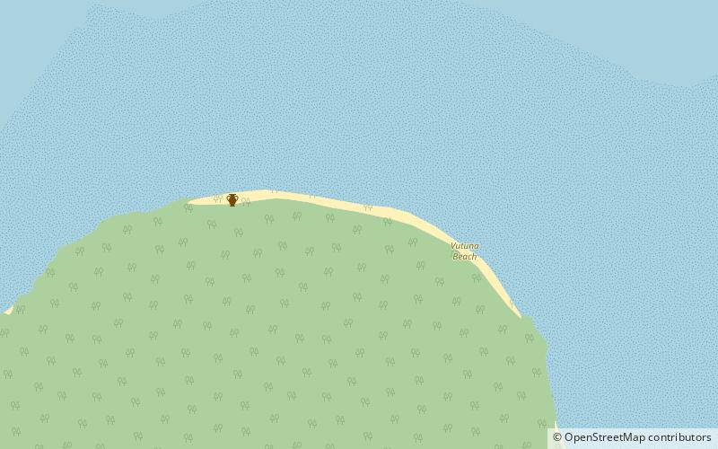 Vutuna Beach location map