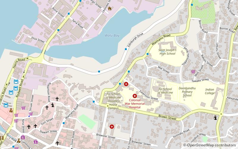 Arquidiócesis de Suva location map