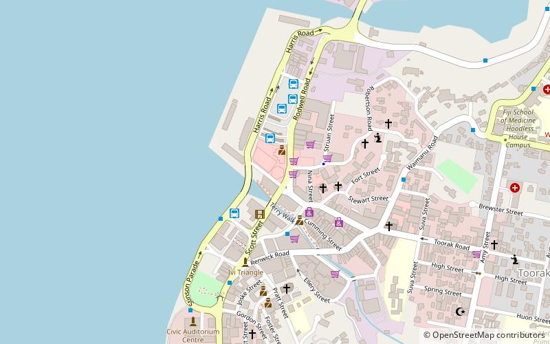Suva Markets location map