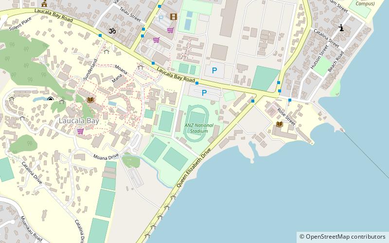 ANZ National Stadium location map