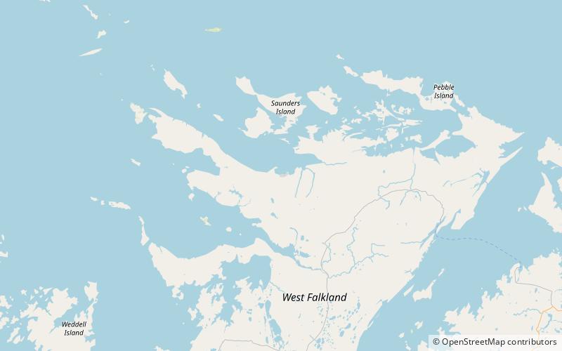 Cerro Cove location map