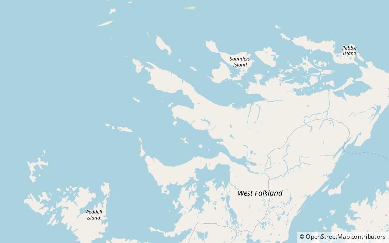 roy cove falkland zachodni location map