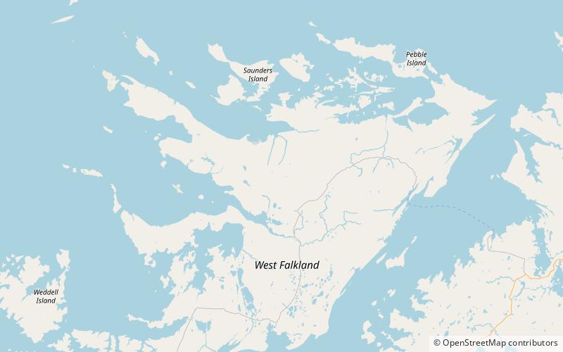 mount adam west falkland location map