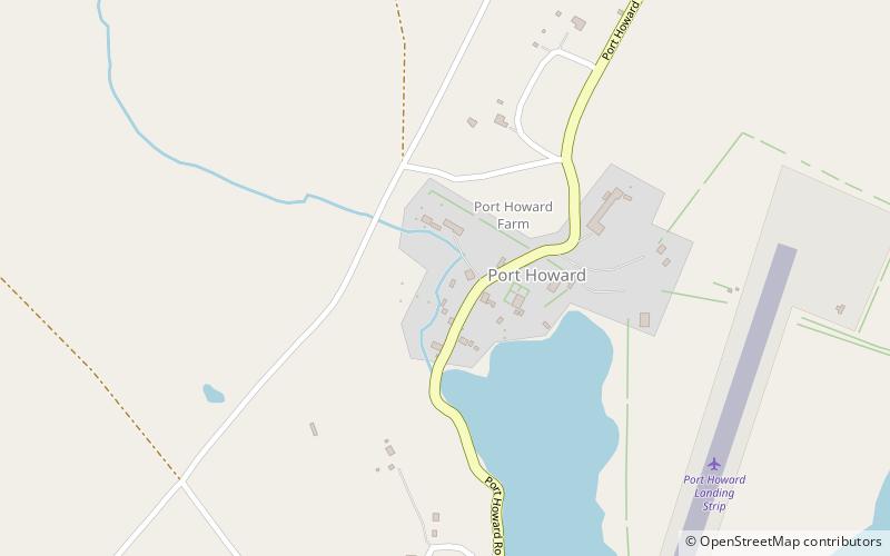 port howard location map