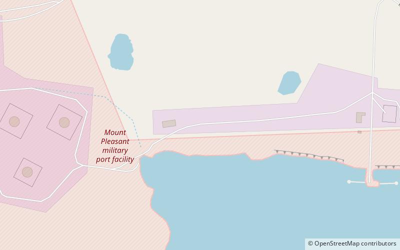 Mare Harbour location map