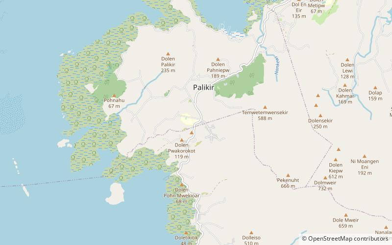 college of micronesia fsm wyspa pohnpei location map