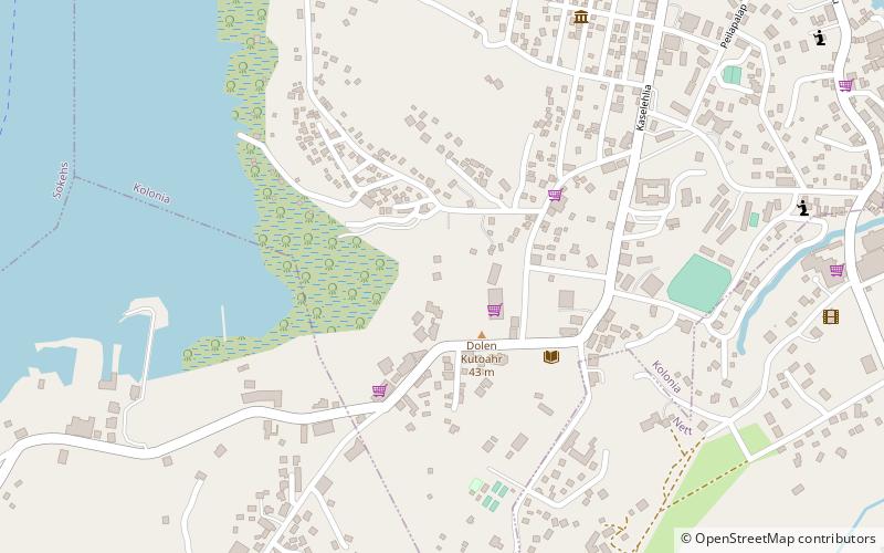 japanese hydro electric power plant kolonia location map