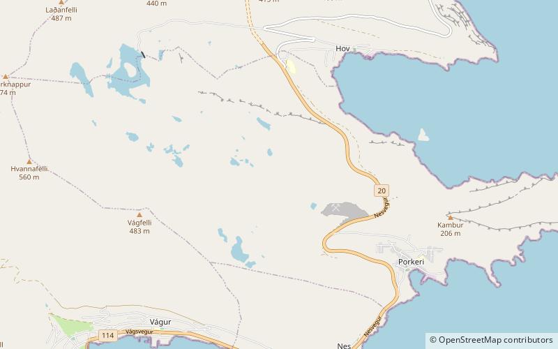 Porkeri Mountains location map