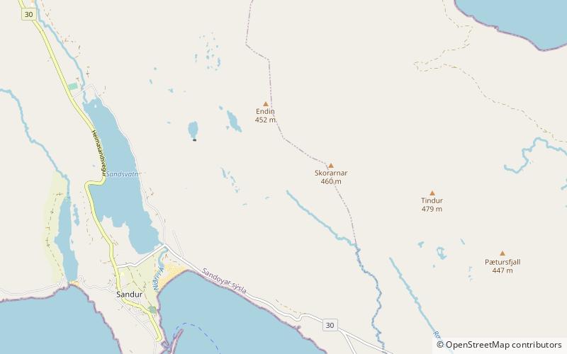 Sandaskorar location map