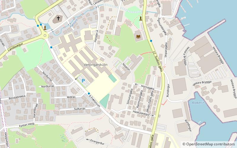 universitat der faroer torshavn location map