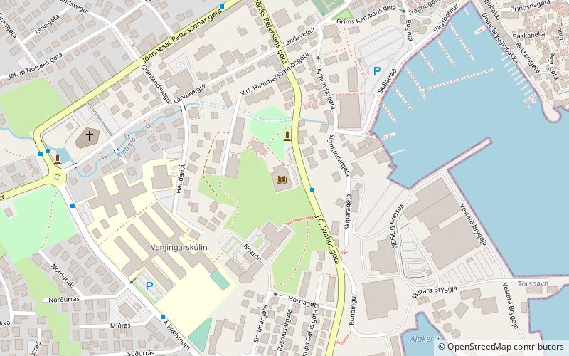 Landesbibliothek der Färöer location map