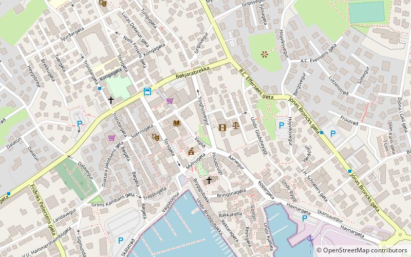 faroese logtingid torshavn location map