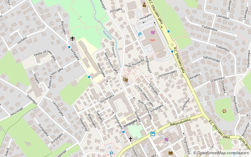 sjonleikarhusid torshavn location map