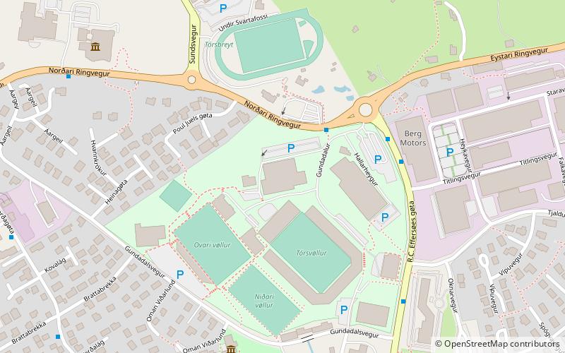 svimjihollin i gundadali torshavn location map