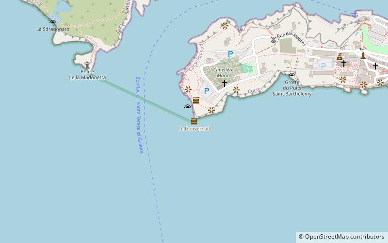 Gouvernail de la Corse location map