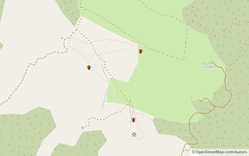 cauria sartene location map