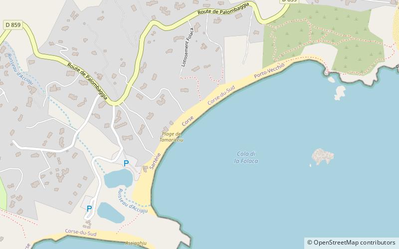 tamaricchio location map