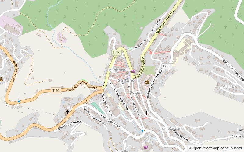 Hôtel de ville de Sartène location map