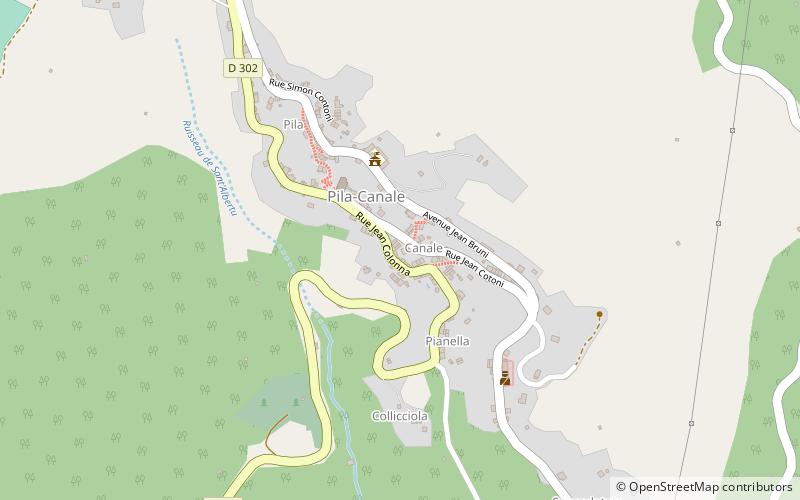 Pila-Canale location map