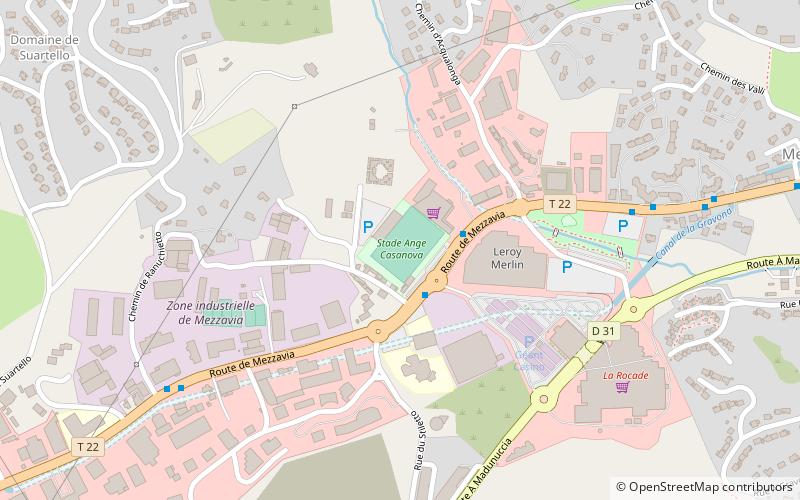 Stade Ange-Casanova location map